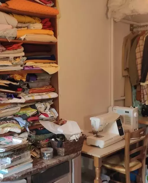 Atelier de couture de Clémentine